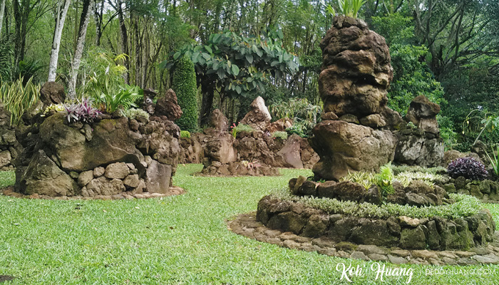 hasil karya taman batu organik