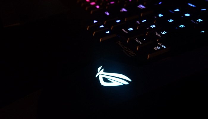 keyboard logo rog