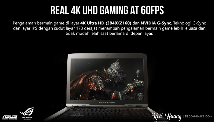 real 4k uhd rog gx800