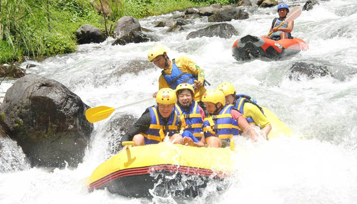 rafting di bali