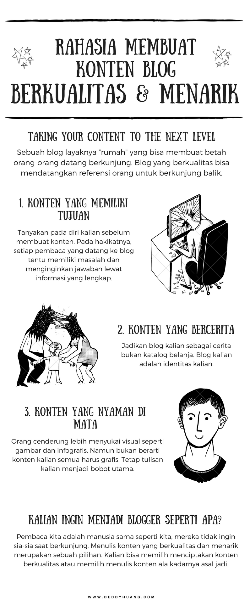 cara membuat blog yang menarik