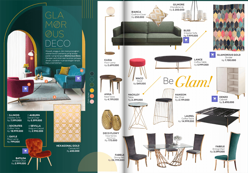 glamorous deco informa