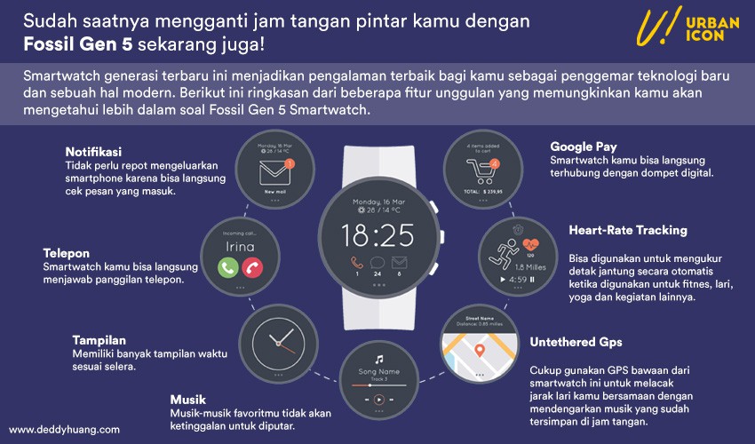 fossil gen 5 smartwatch