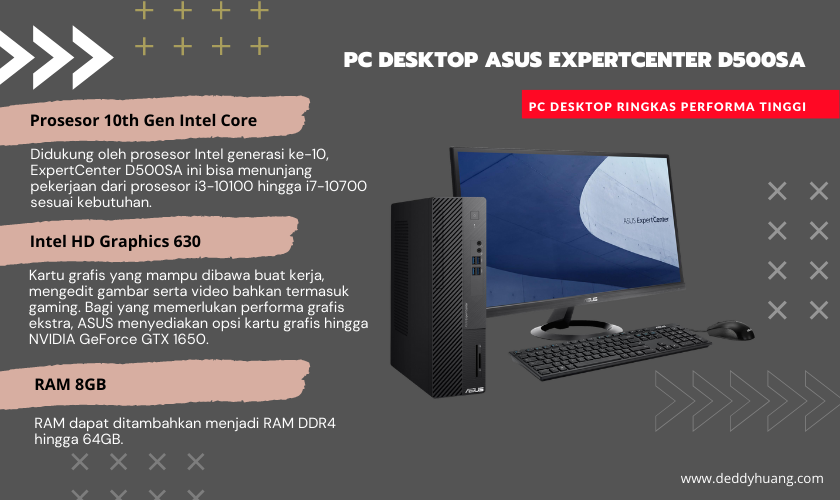 Keunggulan ASUS ExpertCenter D500SA