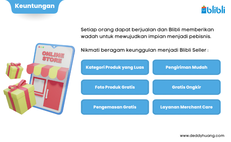 jualan di blibli