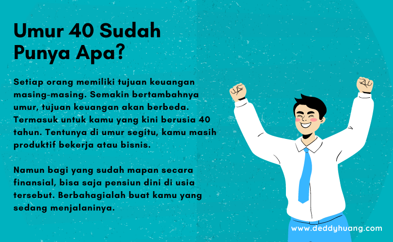 umur 40 tahun