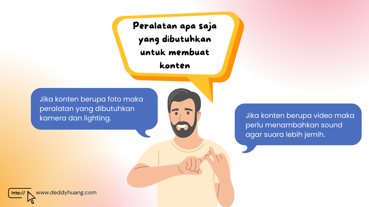 jenis konten saat ini